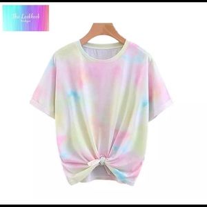 Tie Dye Knot Top